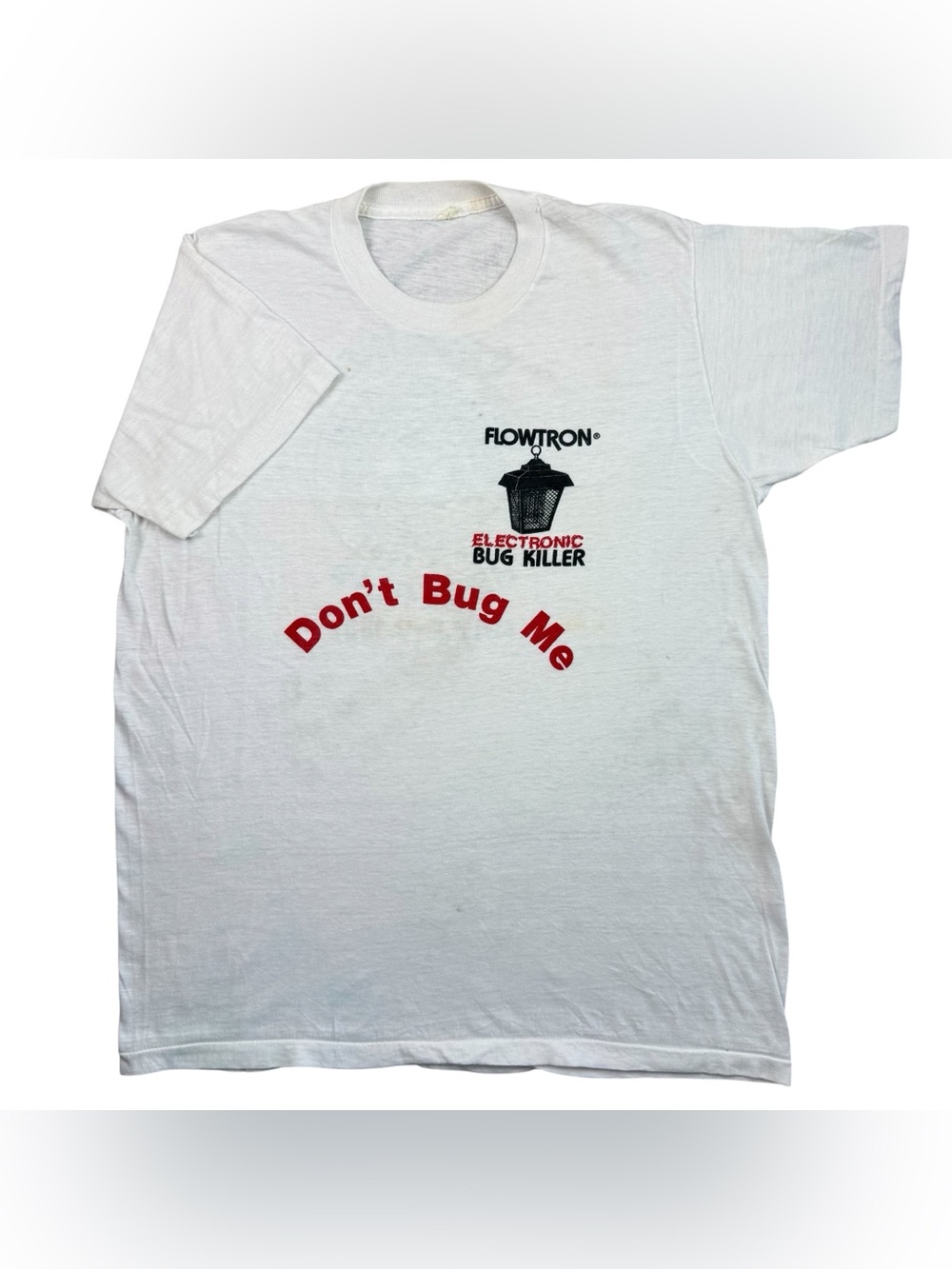 VTG 1981 Greater Rockaway Auto Sports Society Flowtron Bug Killer 80s t-shirt M